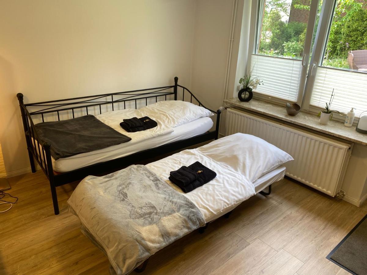Schoene Wohnung Mit Garten Beim Outletcenter 5 Km Boostedt Exterior photo